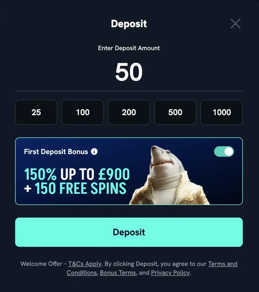 Spinshark Deposit